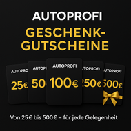 Geschenkgutschein – 25 € bis 500 € für alle Produkte
